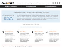 Tablet Screenshot of callware-vt.com